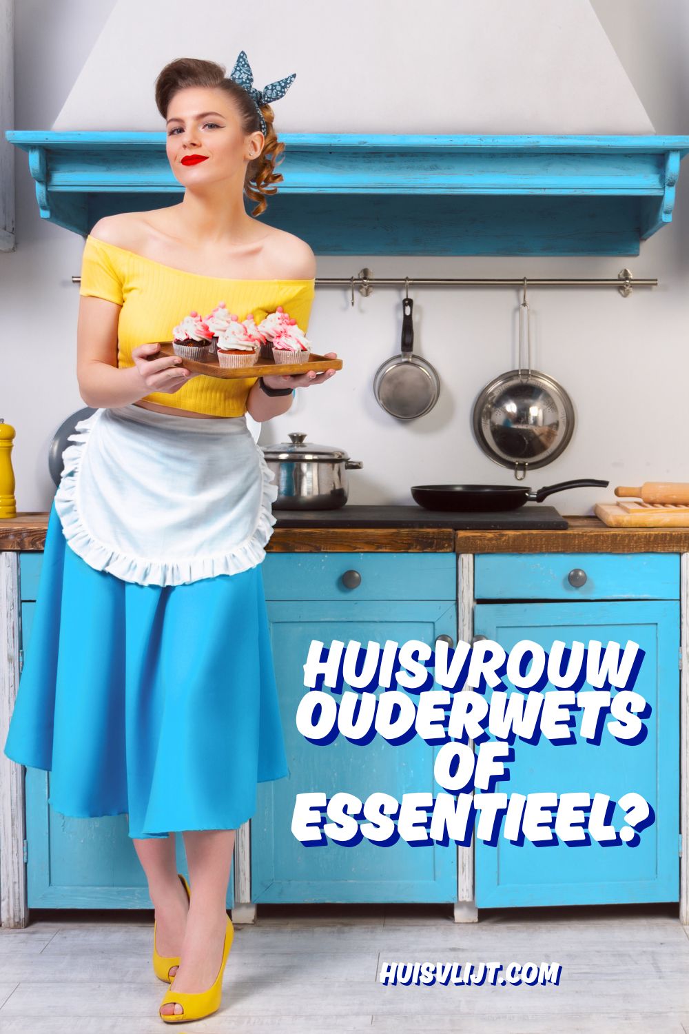 vintage huisvrouw