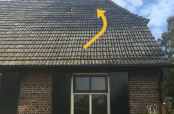 Dakraam wordt balkon en over zonnepanelen en airconditioning