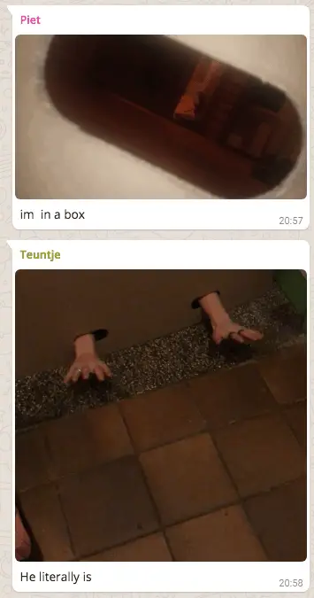 Whatsapp conversatie 10 Whatsapp conversatie