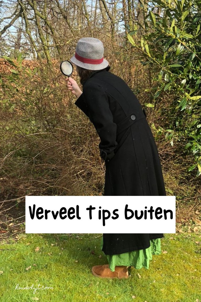 verveel tips buiten