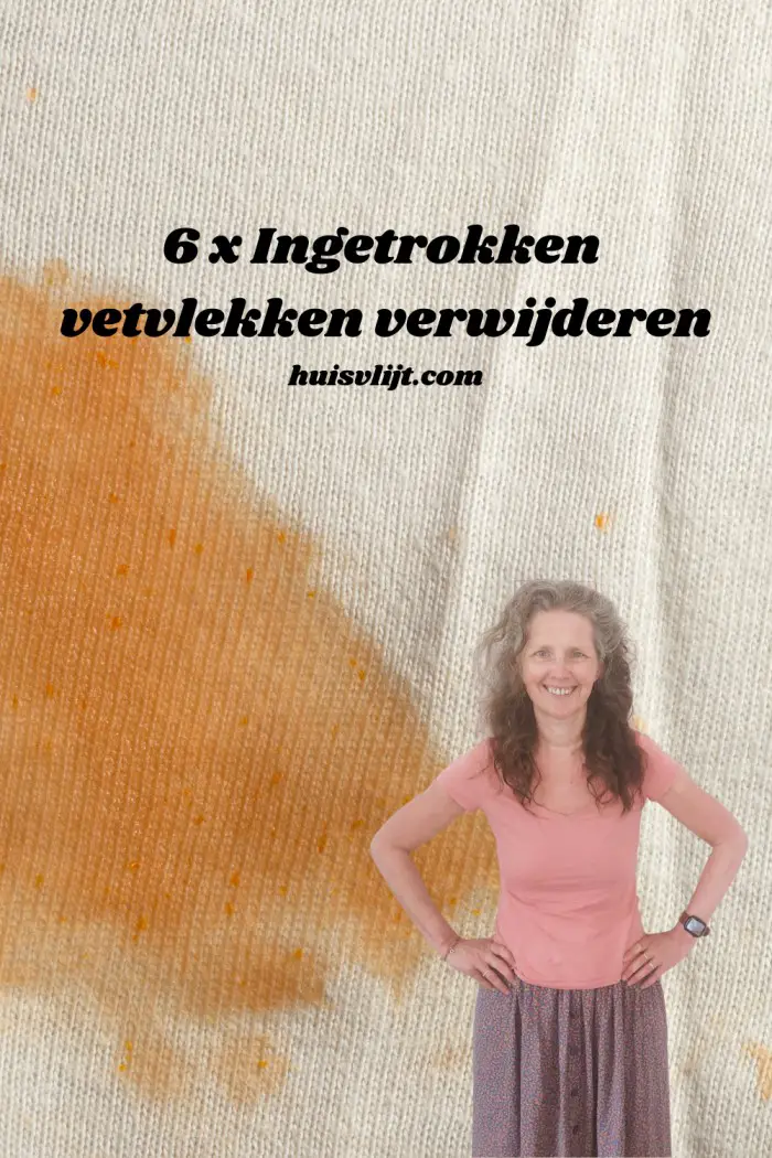 ingetrokken tomatenvlekken verwijderen