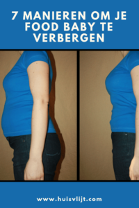 7 manieren om je food baby te verbergen