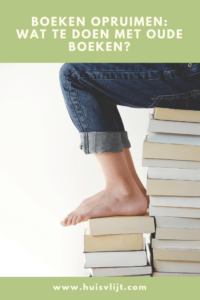 Wat te doen met oude boeken?