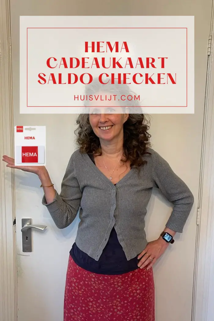 hema cadeaukaart saldo