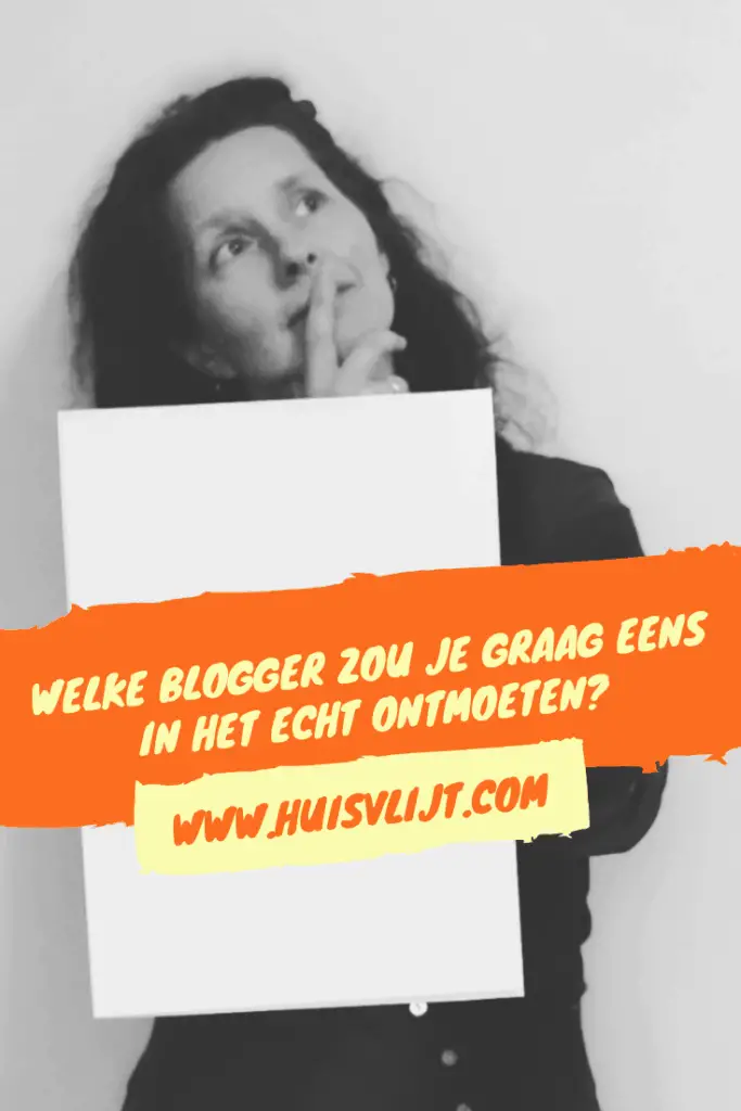 Welke blogger ontmoeten?