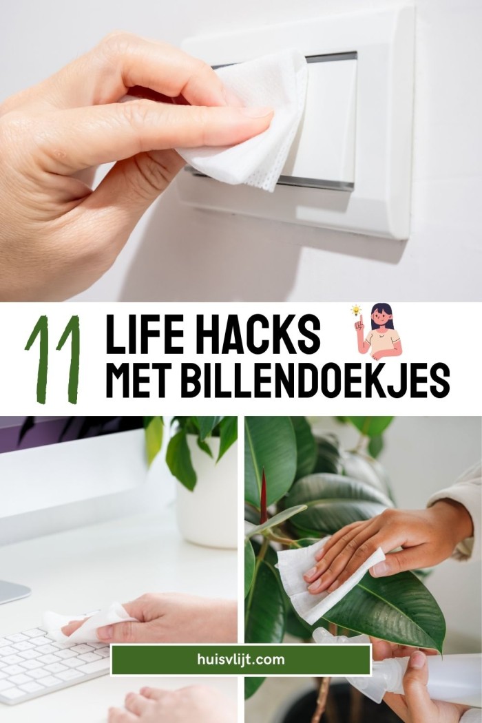 life hacks voor billendoekjes