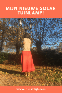 Solar tuinlamp romantisch