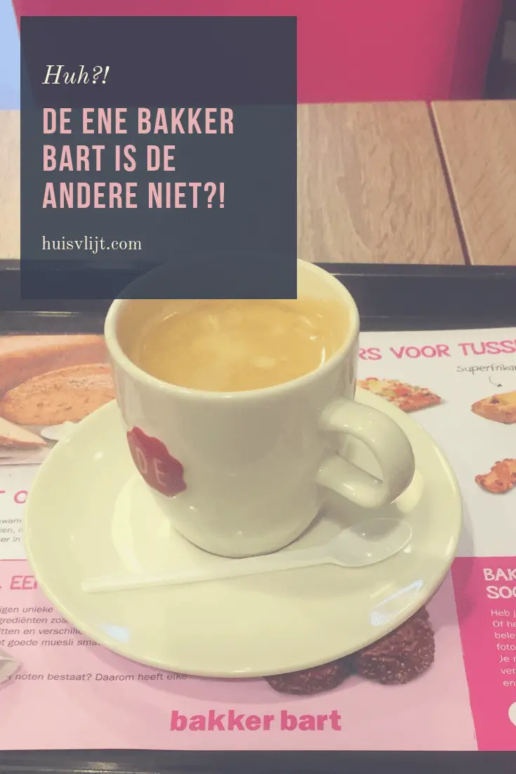 De ene Bakker Bart is de andere Bakker Bart niet: 2e kopje koffie gratis