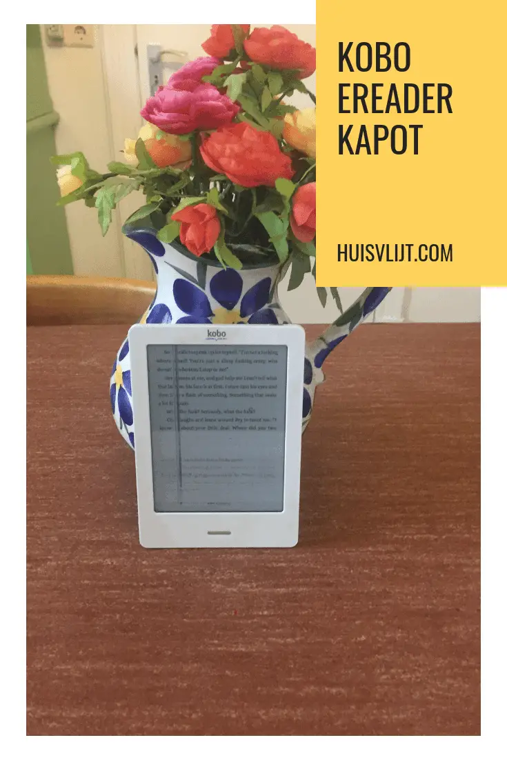 Kobo eReader scherm kapot
