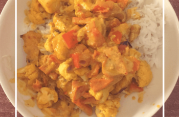 Lidl verspakket milde curry madras: het resultaat