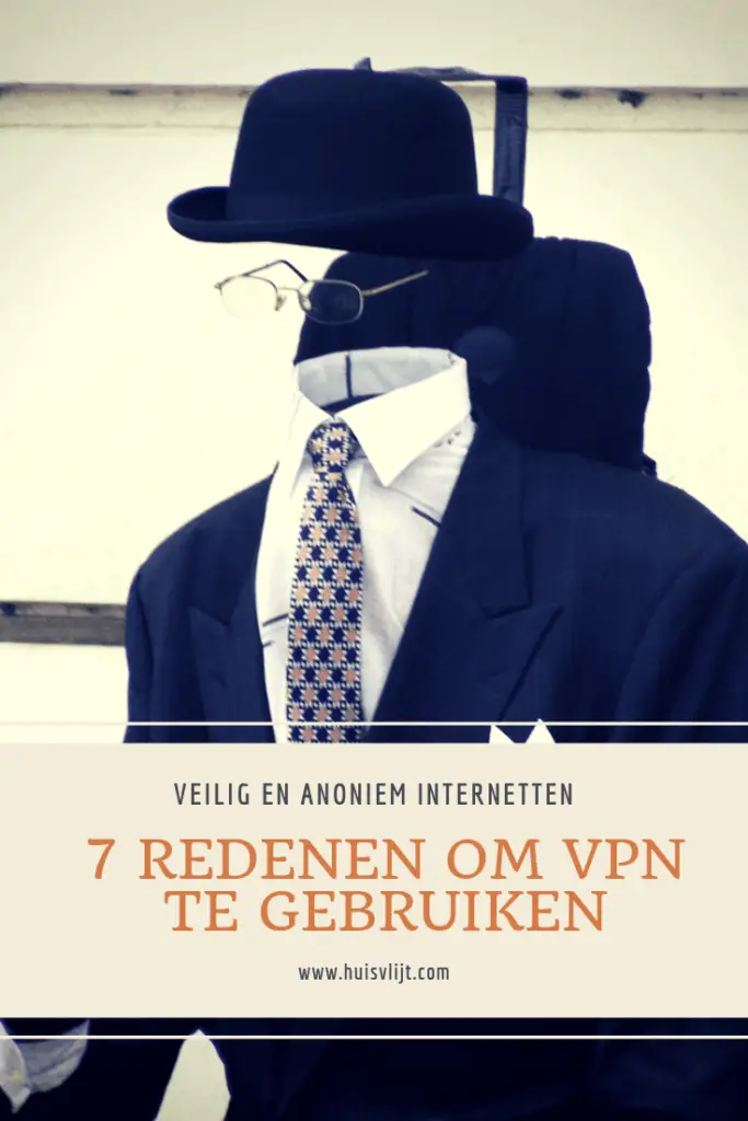 Veilig en anoniem internetten