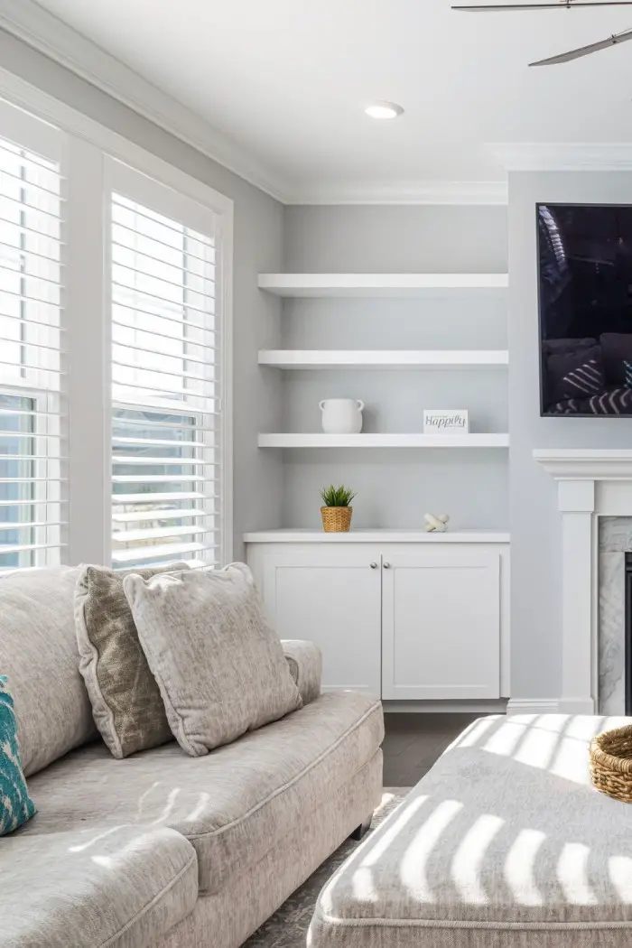 raambekleding woonkamer