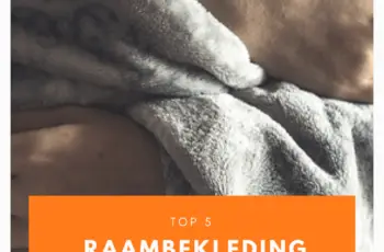 Top 5 raambekleding met isolerende werking