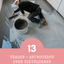 Gietvloeren: 13 vragen van mij, en 13 antwoorden van een expert
