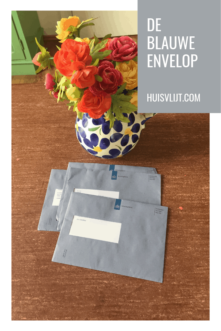 Blauwe envelop in de brievenbus: maar liefst 3x!
