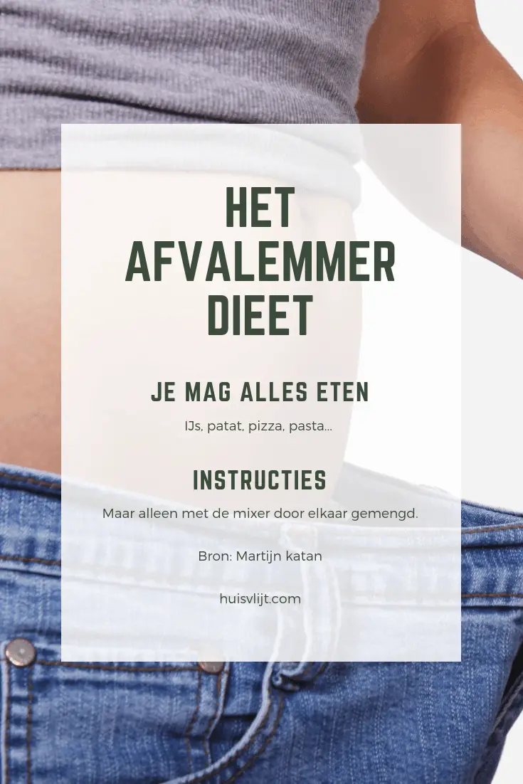 Het Afvalemmer dieet
