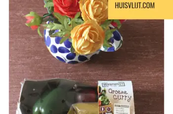 Het menu van vandaag: Lidl verspakket voor groene curry