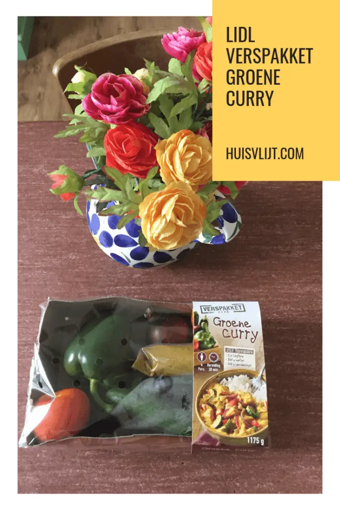 Lidl verspakket groene curry