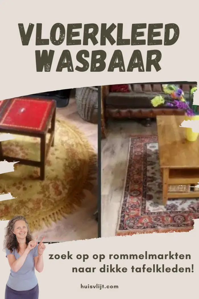 vloerkleed wasbaar