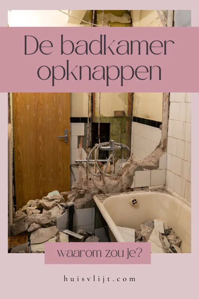 badkamer opknappen