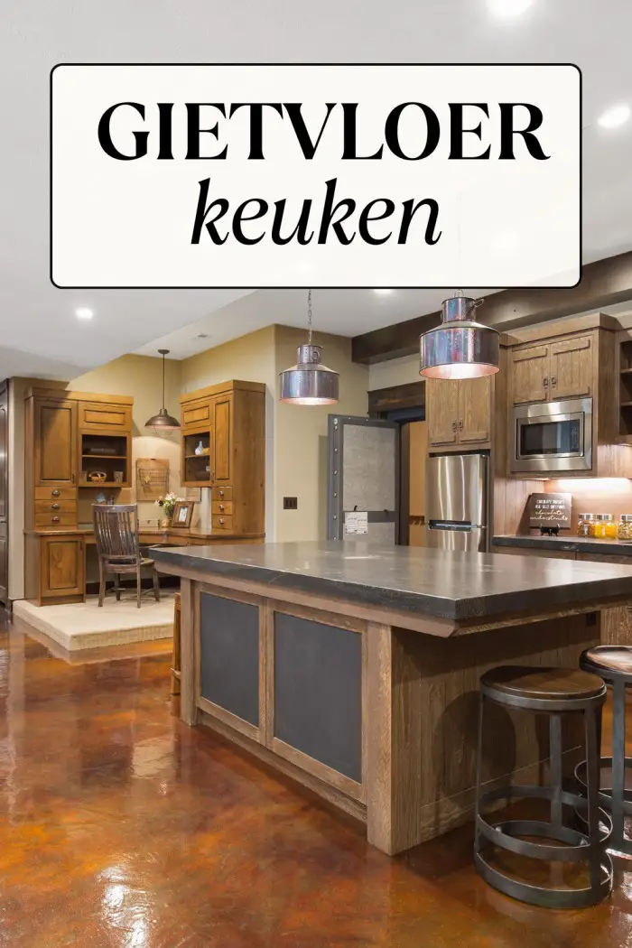 gietvloer keuken