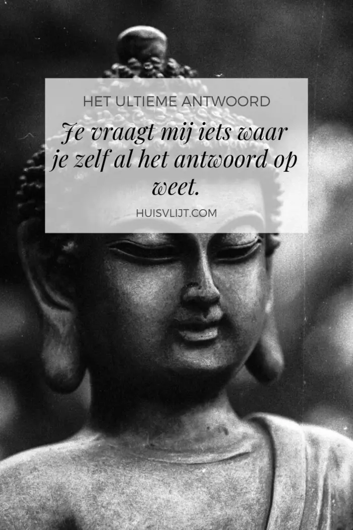 Als iemand je iets vraagt, en je weet het antwoord niet