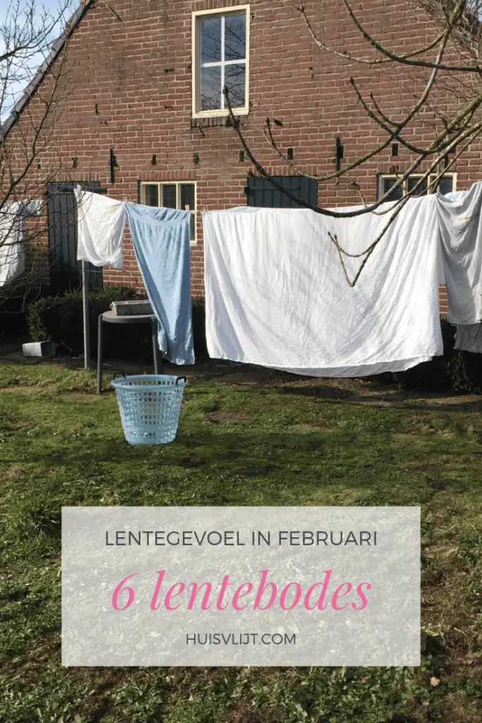 lentegevoel in februari