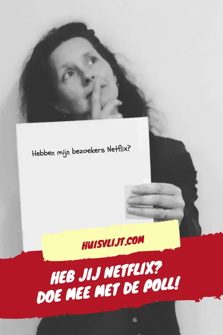 Wie heeft er eigenlijk Netflix?