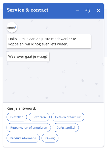 bol.com klantenservice