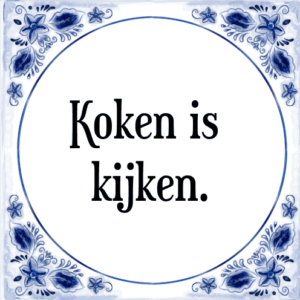 Koken is kijken