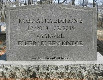Kobo Aura Edition 2: hoe het afliep