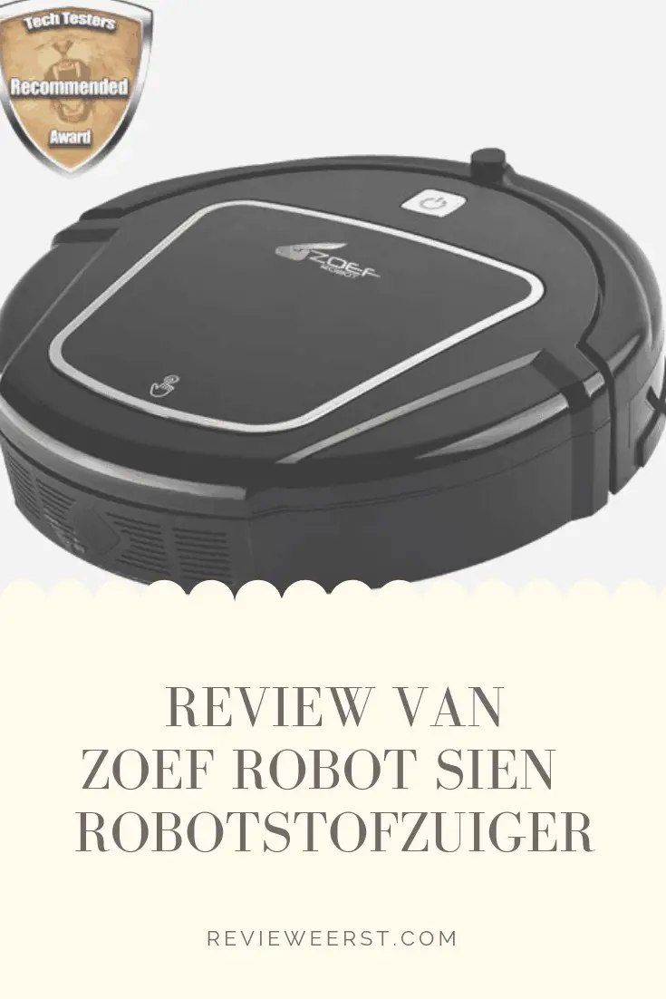 Review van Sien de robotstofzuiger