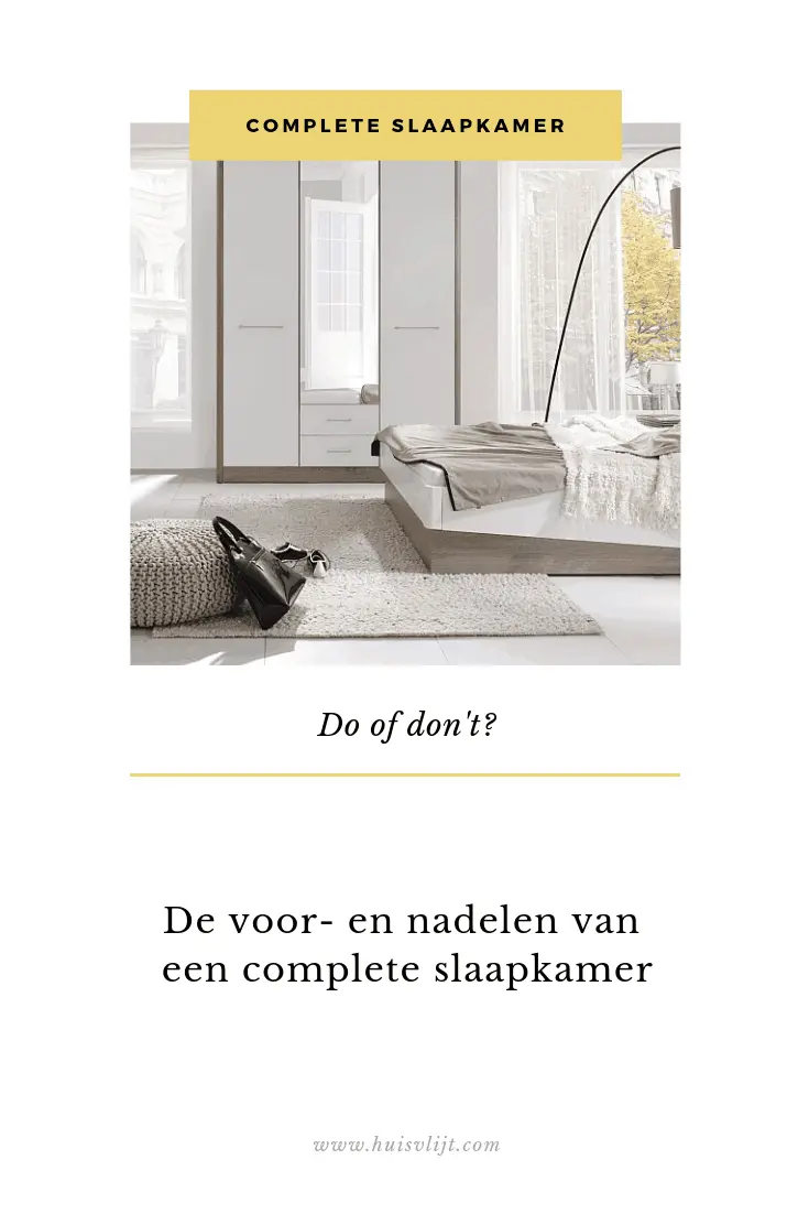 Een complete slaapkamer kopen: do of don't?