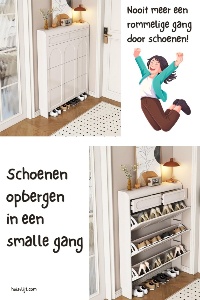 gang ideeen met schoenenkast