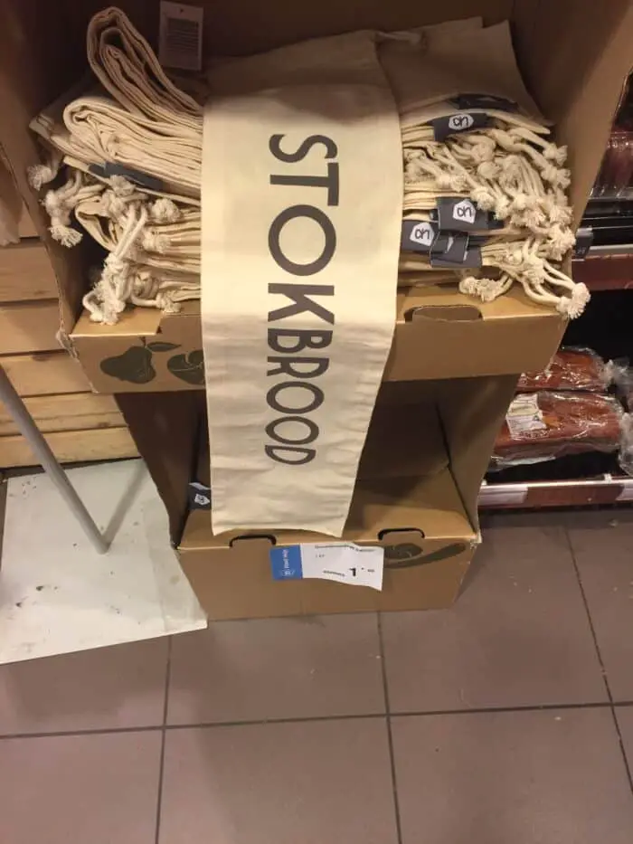 verszakje Albert Heijn stokbrood