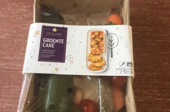 Op mijn weekmenu: groentecake!