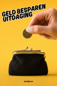 geld besparen uitdaging