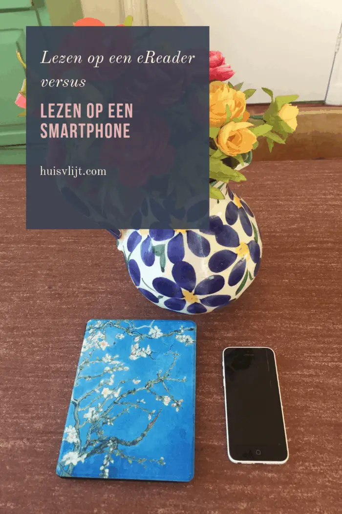 Boek lezen op telefoon versus lezen op eReader