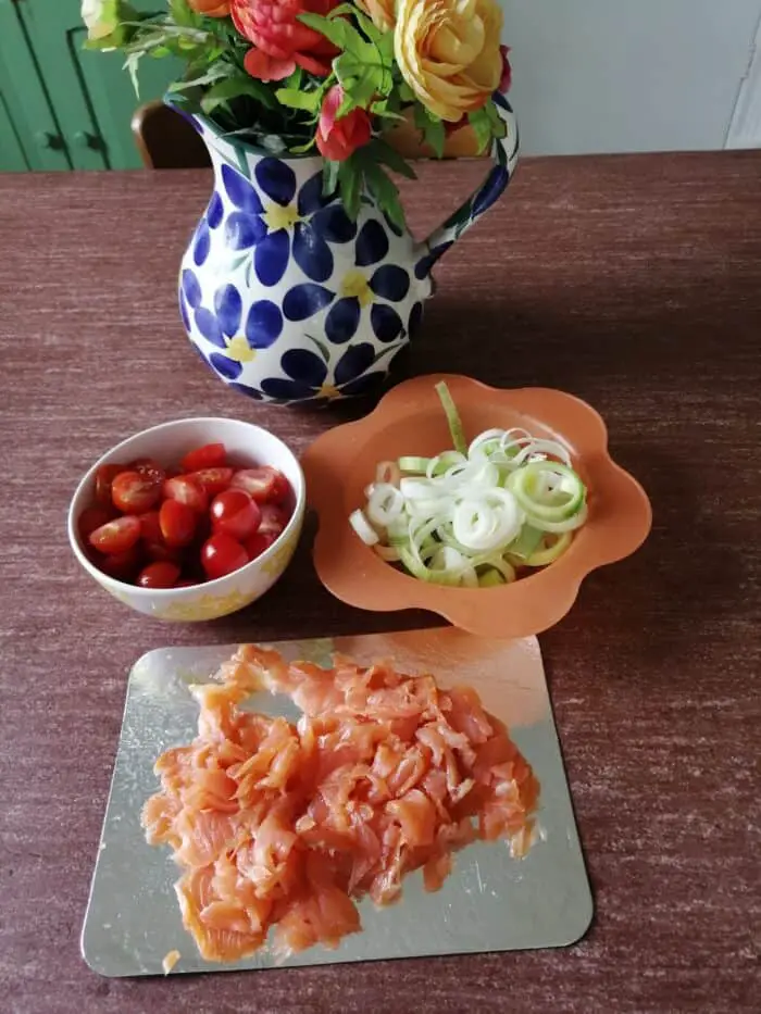 Knorr ovenschotel voor Ovenpasta zalm