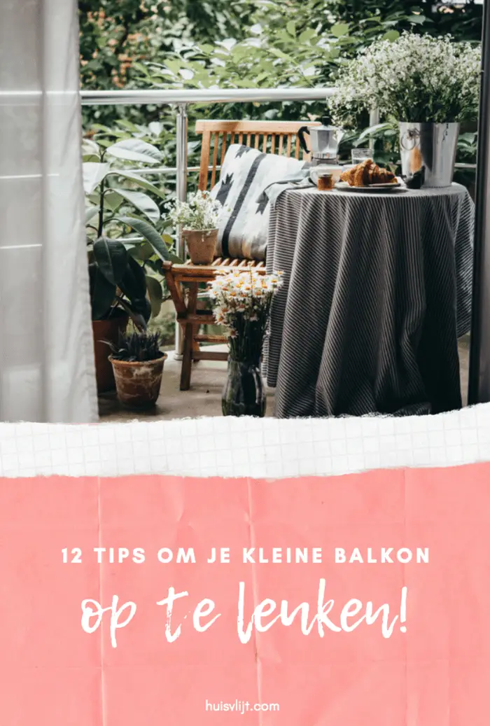 Balkon opleuken