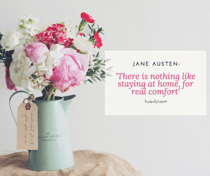Jane Austen quote over op vakantie gaan : )