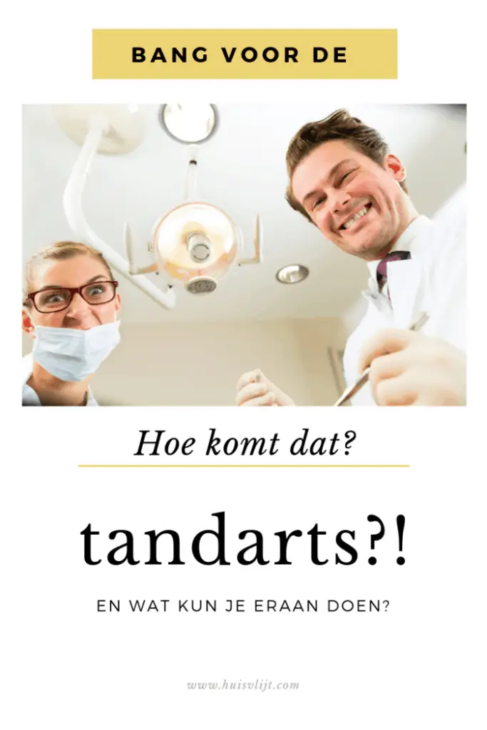 Bang voor de tandarts