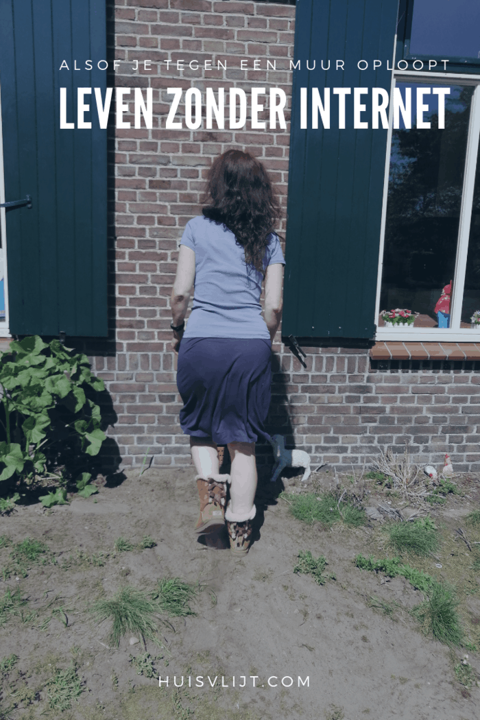 Leven zonder internet: alsof je tegen een muur oploopt