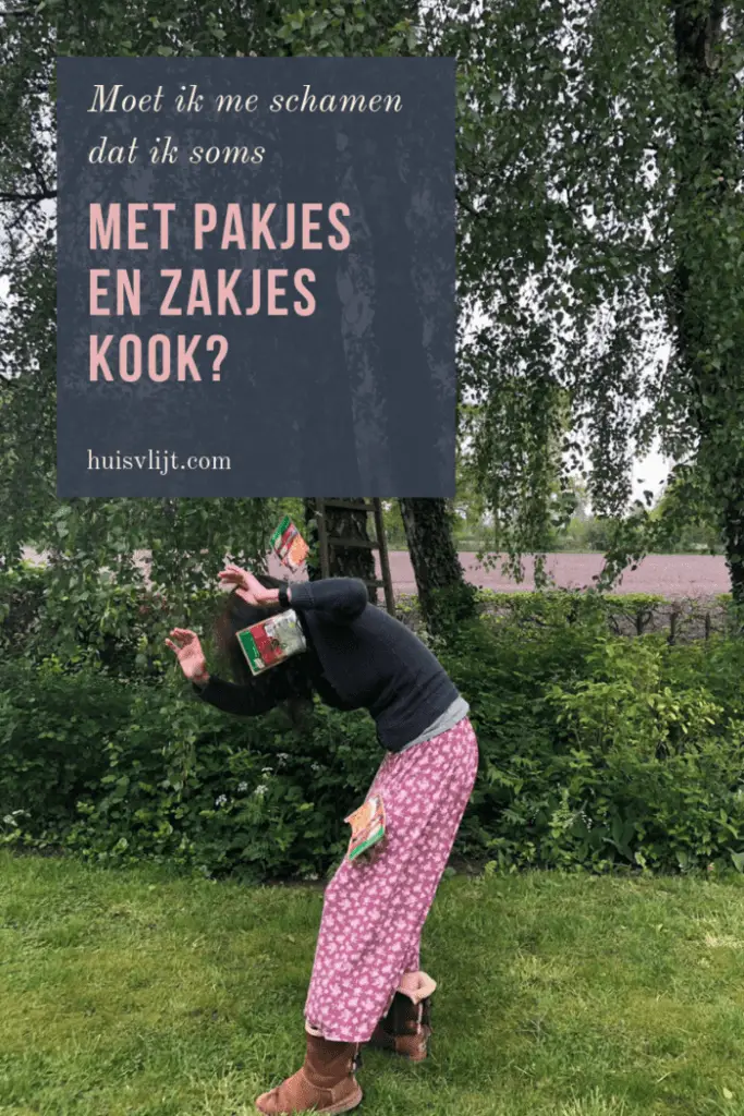 Zonder pakjes en zakjes