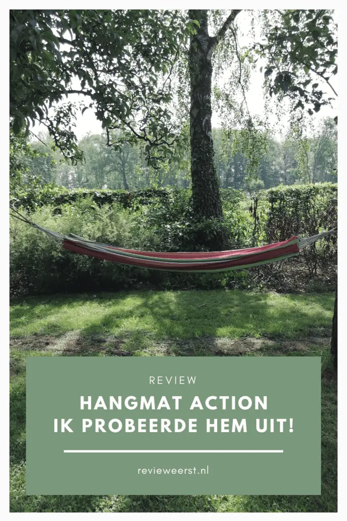 Hangmat van de Action: ik probeerde hem uit!