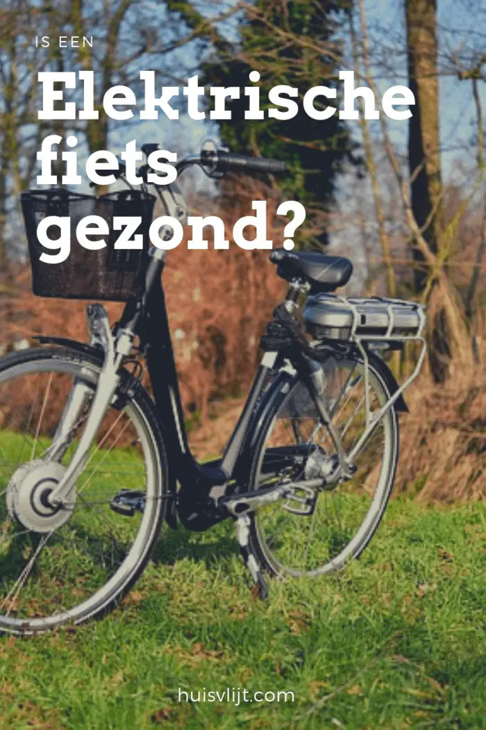 Elektrisch fietsen gezond?