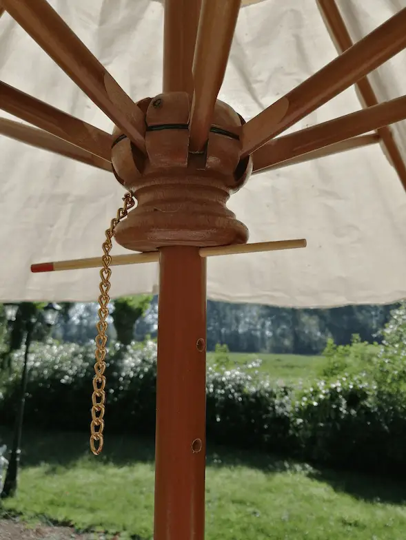 Life hack: als je parasol stuk is