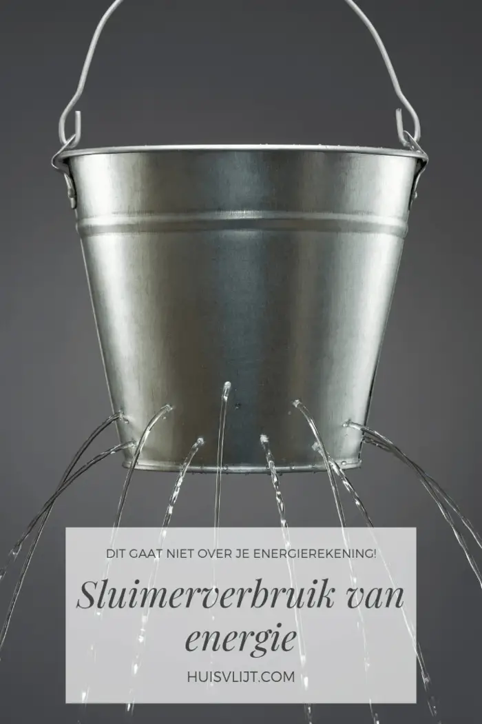 Sluimerverbruik van energie