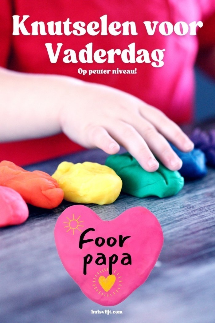knutselen voor vaderdag