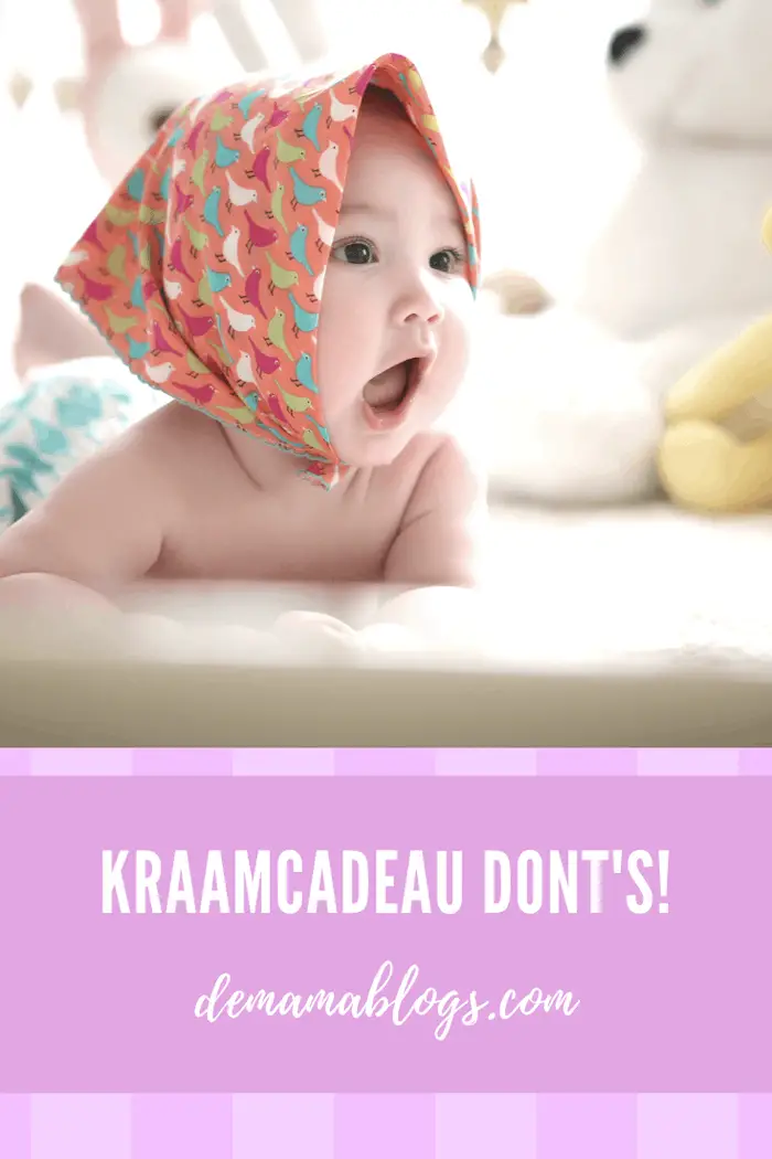 kraamcadeautje don'ts